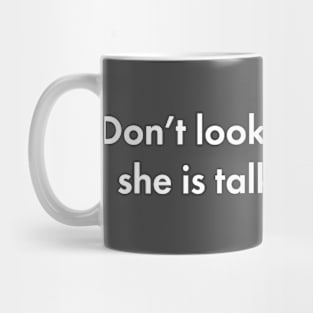 She is talking Mug